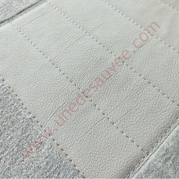 TAPIS SOL REVÊTEMENT MOQUETTE VELOURS AVEC TALONNETTE ET COUTURES SIMILI CUIR PEUGEOT 205 GRIFFE