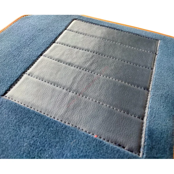 TAPIS SOL REVÊTEMENT MOQUETTE VELOURS AVEC TALONNETTE ET COUTURES SIMILI CUIR RENAULT CLIO 2.0 WILLIAMS
