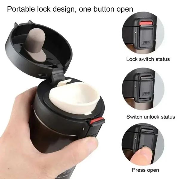 Thermos de voyage à double paroi