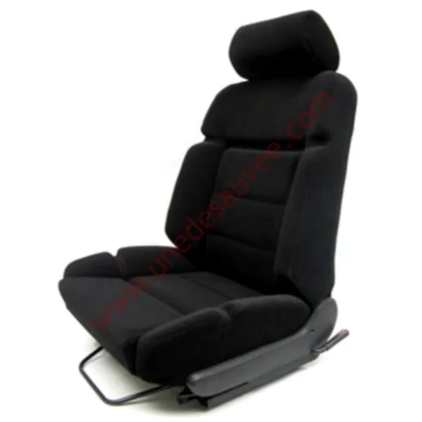 TISSU CÔTELÉ NOIR PEUGEOT 205 GTI CTI RALLYE AU MÈTRE