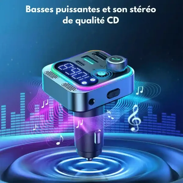Transmetteur FM Bluetooth