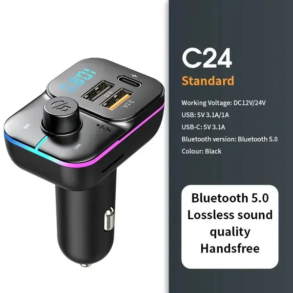 Transmetteur FM Bluetooth 5.0 DYBO
