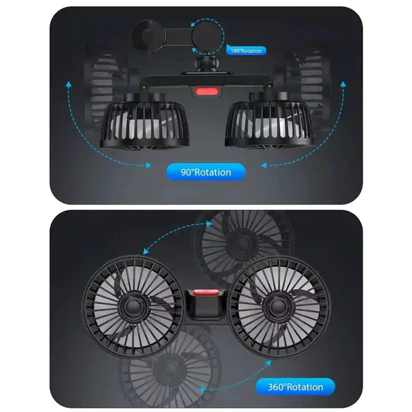 Ventilateur pour dossier de siège de voiture SEAMETAL