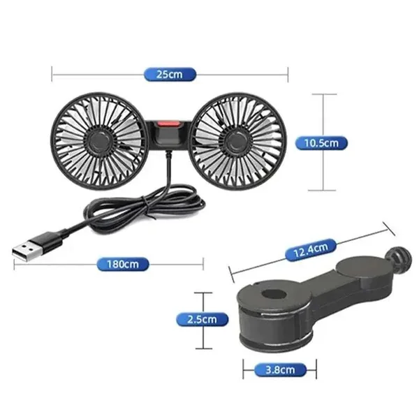 Ventilateur pour dossier de siège de voiture SEAMETAL