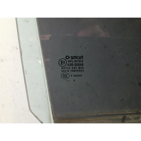 Vitre avant droit SMART FORTWO 2