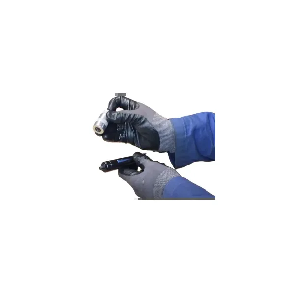 Vérin à gaz à valve - chapes filetées diam8 - filetage M6 c120 - l285 - f80